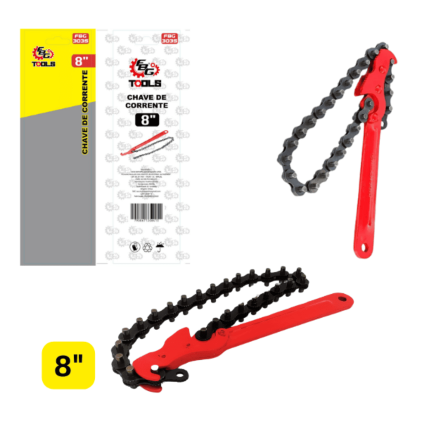 3035 CHAVE DE CORRENTE 8" - Image 2