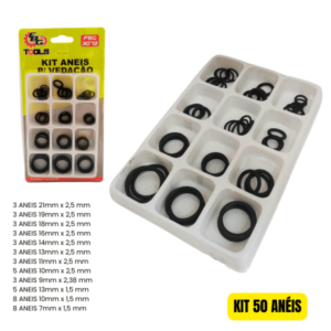 3072 KIT ANEIS P/ VEDAÇÃO UTILIDADES