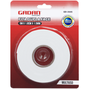 3505-FITA ADESIVA DUPLA FACE 1,7CM X 5M