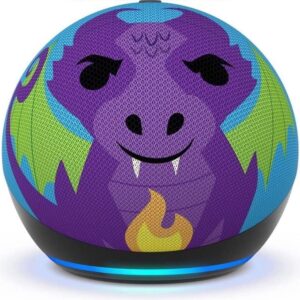 Alexa Echo Dot Kids 5ª Geração Dragão Caixa de som 110v/220v