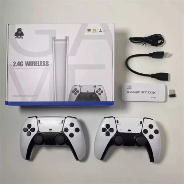 Video Game Stick M15 Retrô Ultra 4K 64GB 21.000 JOGOS + 2 Controles Sem Fio (LANÇAMENTO) - Image 9