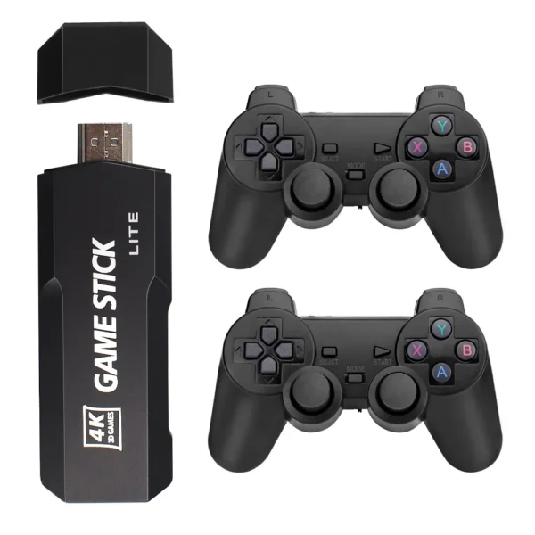 Video Game Stick GD10 Retrô Ultra 4K 64GB 37.000 JOGOS + 2 Controles Sem Fio - Image 3