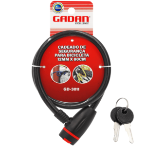 GD-3011 - TRAVA PARA BICICLETA 12MM X 80CM