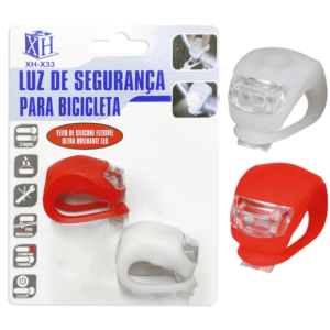 LUZ DE LED PARA BICICLETA/BIKE C/2 PEÇAS