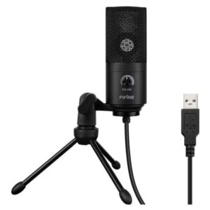 Microfone Fifine K669B Condensador Cardióide Preto