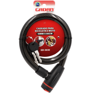 GD-3630 - TRAVA PARA BIKE E MOTO 18MM X 80CM