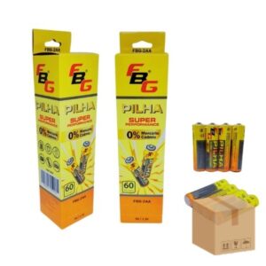 Pilhas FBG-2AA TUBO C/60UN. AA COMUM
