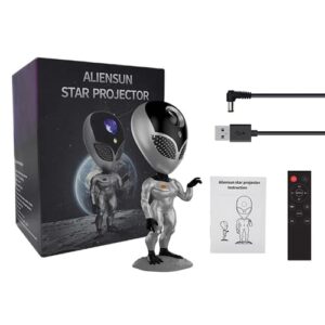 Projetor Alien Galaxia de luzes e Estrelas
